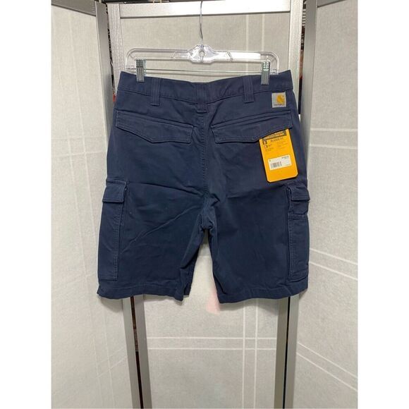 Carhartt mens cargo shorts in blue color size 34 NWT - Picture 8 of 9
